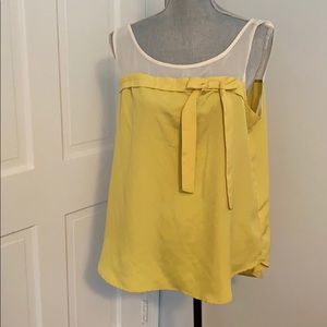 NWT Lauren Conrad Feminine Sleeveless Blouse